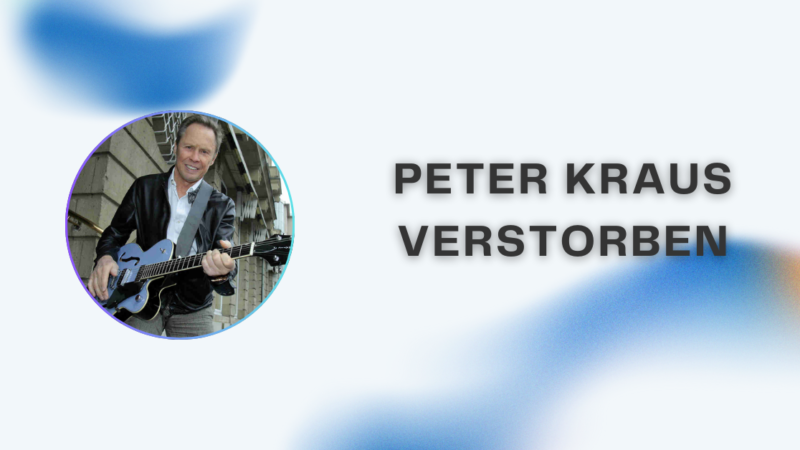 Peter Kraus verstorben? Wahrheit über Gerüchte, Leben und Karriere