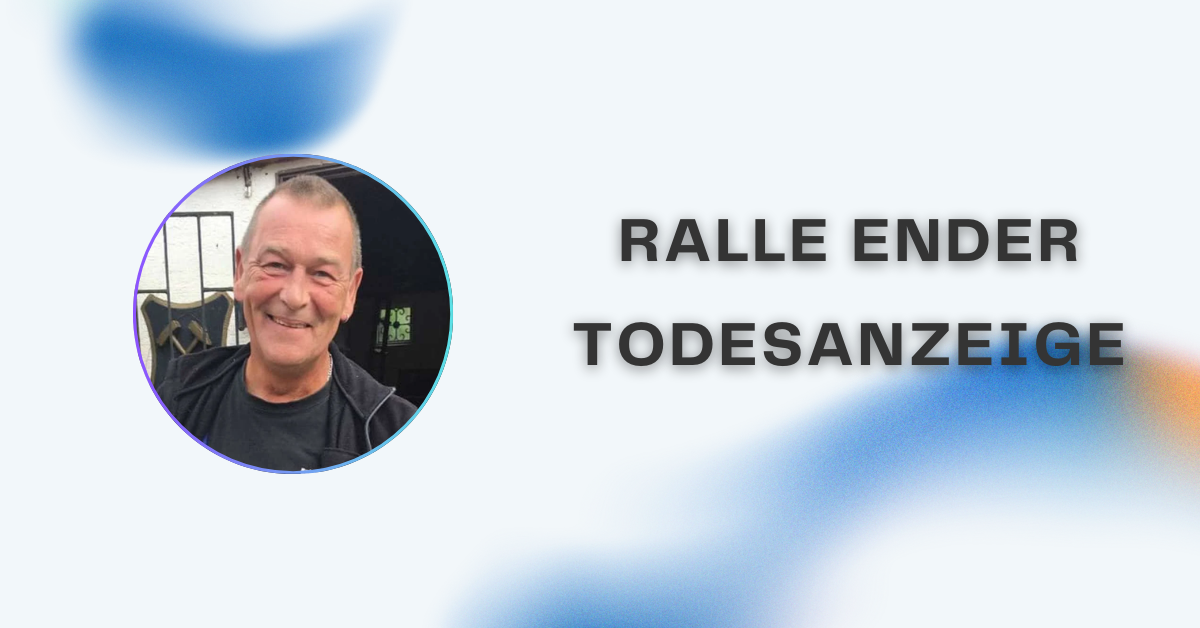 ralle ender todesanzeige – Leben, Gerüchte und Hintergründe zum bekannten TV-Gesicht